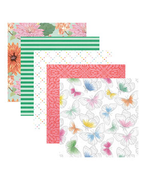 Spellbinders Breakfast in Bed 6x6 Inch Paper Pad (169214)