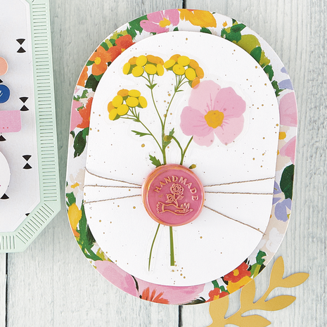 Spellbinders Breakfast in Bed Die Cut Floral Stickers (169218)