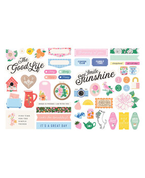 Spellbinders Breakfast in Bed Chipboard Stickers (169219)