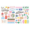 Spellbinders PRE-ORDER Breakfast in Bed Chipboard Stickers (169219)