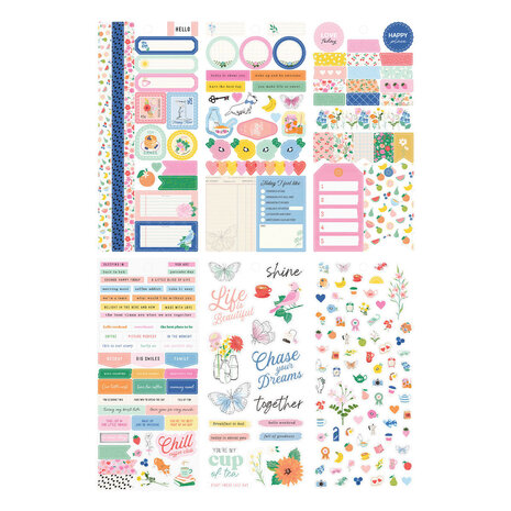 Spellbinders PRE-ORDER Breakfast in Bed Sticker Book (169220)