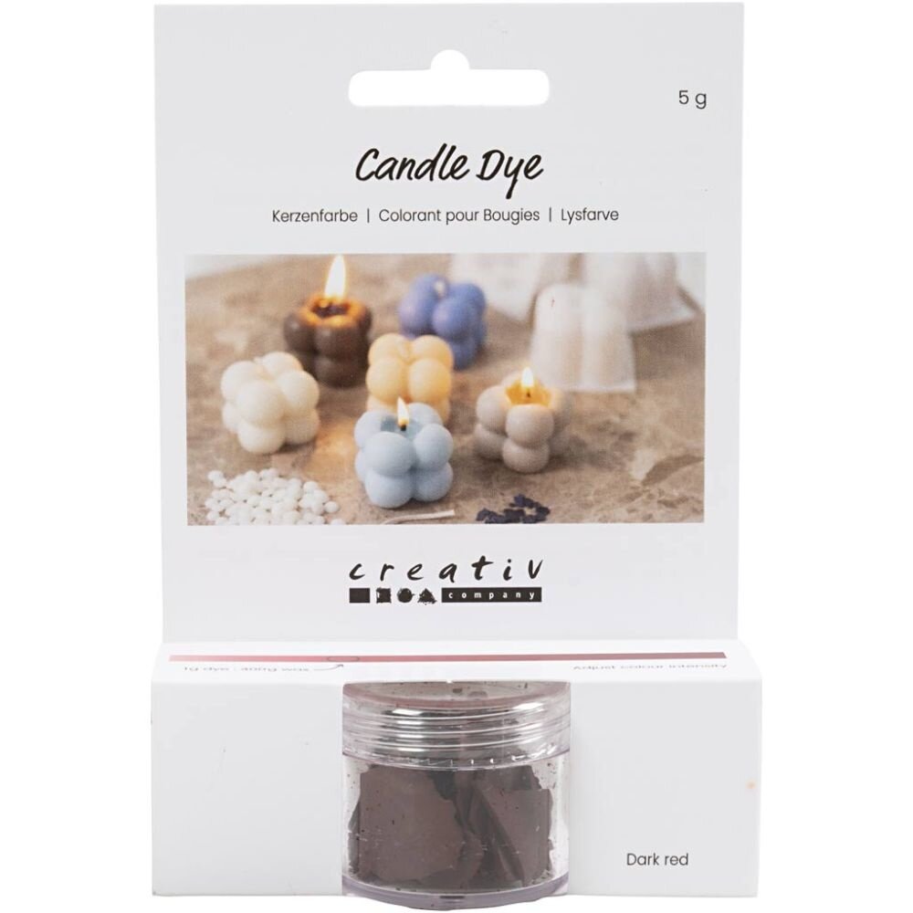 Creativ Company Candle Dye Dark Red (73471)