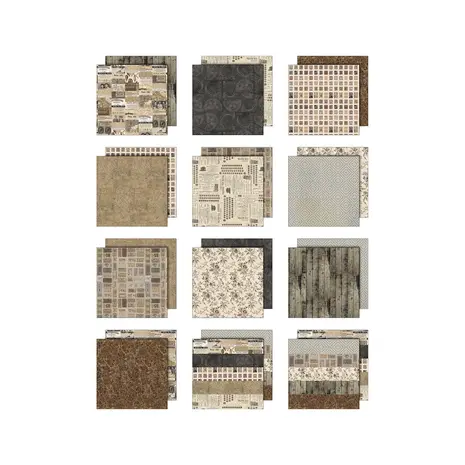 Idea-ology Tim Holtz Palette Collection 8x8 Inch Neutral (TH94473)