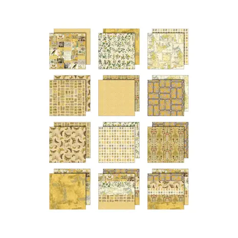 Idea-ology Tim Holtz Palette Collection 8x8 Inch Yellow (TH94472)