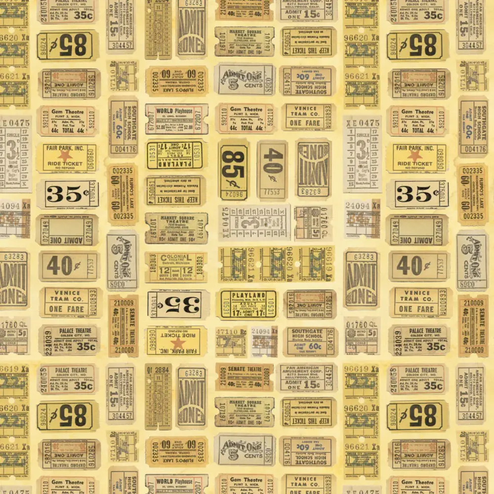 Idea-ology Tim Holtz Palette Collection 12x12 Inch Yellow (TH94458)