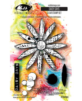 Visible Image Daisy Days A6 Stamp Set (VIS-DDY-01)
