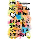 Visible Image Grunge Greetings A6 Stamp Set (VIS-GGR-01)