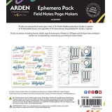Arden Creative Studio Field Notes Page Makers Ephemera Pack (ACSEP0011)