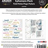 Arden Creative Studio Field Notes Page Makers Ephemera Pack (ACSEP0011)