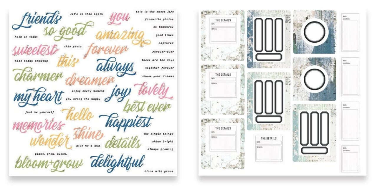 Arden Creative Studio Field Notes Page Makers Ephemera Pack (ACSEP0011)