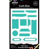 Arden Creative Studio Field Note Everyday Elements Die Set (ACSCD0027)