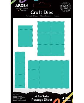Arden Creative Studio Field Notes Postage Sheet Die Set (ACSCD0028)