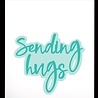Arden Creative Studio Field Note Sentiment Cloud Sending Hugs Die Set (ACSCD0031)
