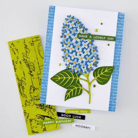 Hero Arts Spring Meadow Hero Transfers Grids & Icons Mixed Media (RT141)