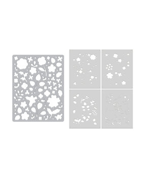 Hero Arts PRE-ORDER Spring Meadow Die & Stencil Bundle (WB1191)