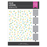 Hero Arts Eggstra Special Confetti Layering Stencils (SA322)