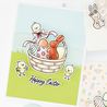 Hero Arts Eggstra Special Clear Stamp Set Spring Tweetings (CM844)