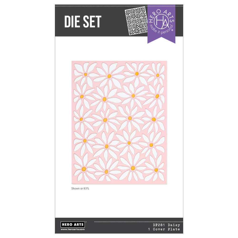 Hero Arts Eggstra Special Cover Plate Die Daisy (DF281)