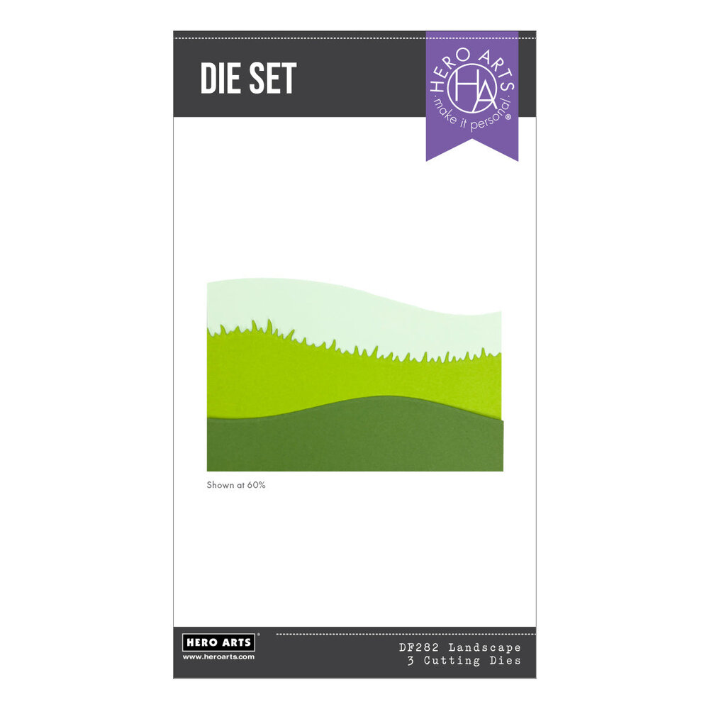 Hero Arts Eggstra Special Die Set Landscapes (DF282)