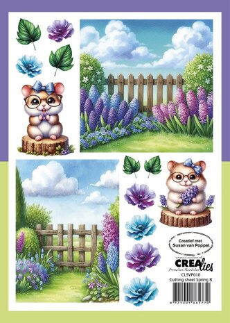 Crealies Knipvellen Bundel Lente (CLSVP902)