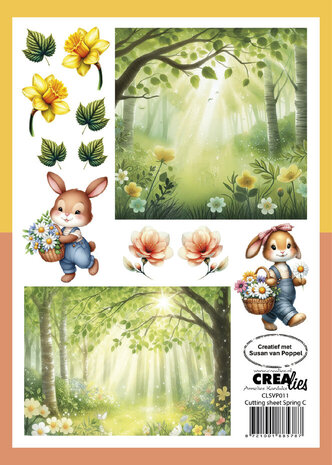 Crealies Knipvellen Bundel Lente (CLSVP902)
