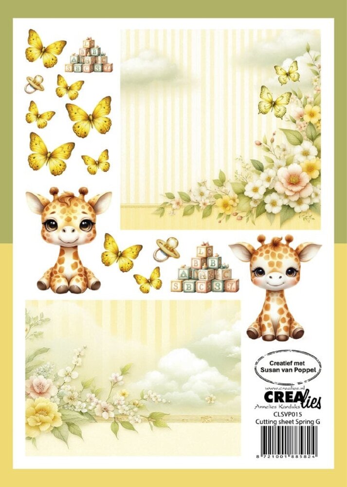 Crealies Knipvellen Bundel Lente (CLSVP902)