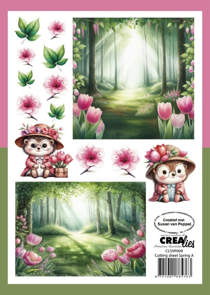 Crealies Knipvellen Bundel Lente (CLSVP902)