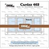 Crealies Cardzz Dies Vierkant Postzegelvel Valerie (CLCZ462)