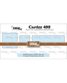 Crealies Cardzz Dies 3x Tussenlaagje voor CLCZ459, CLCZ460, CLCZ461 (CLCZ492)