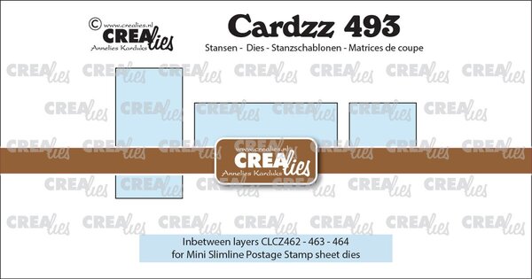 Crealies Cardzz Dies 3x Tussenlaagje voor CLCZ462, CLCZ463 & CLCZ464 (CLCZ493) Crealies Cardzz Dies 3x Tussenlaagje voor CLCZ462, CLCZ463 & CLCZ464 (CLCZ493)