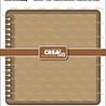 Crealies Cardzz Dies Dubbele Kaart Notebook (CLCZ632)