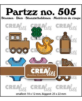 Crealies Partzz Dies Mini Baby (CLPartzz505)