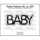 Crealies Texto Positivo Dies BABY (POSNL207)