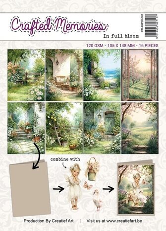 Creatief Art In Full Bloom A6 Collage Paper (CM-PAPER-001)