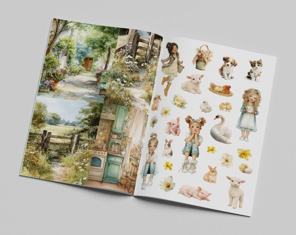 Creatief Art In Full Bloom Art Journaling & Card Making Book (CM-BOEK-001) Creatief Art In Full Bloom Art Journaling & Card Making Book (CM-BOEK-001)