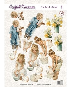Creatief Art In Full Bloom 01 Stansvel (CM-001)