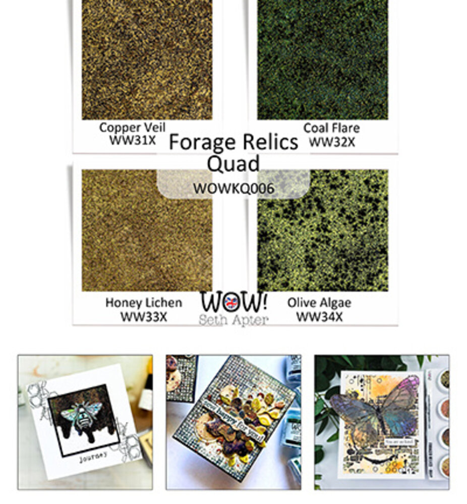 WOW! Quad Set Foraged Relics Powder Set (WOWKQ006)