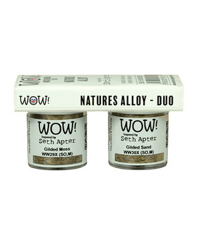 WOW! Duo's Natures Alloy Embossing Powder Set (WOWKD006)