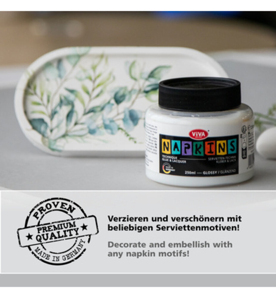 Viva Decor Napkins Glue & Lacquer (1121000124)
