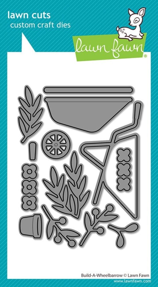 Lawn Fawn Build-A-Wheelbarrow Dies (LF4043)
