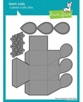 Lawn Fawn Flower Treat Box Dies (LF4044)