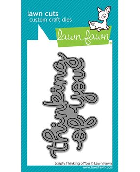 Lawn Fawn Scripty Thinking Of You Dies (LF4048)
