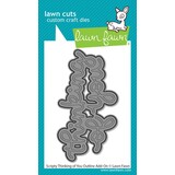 Lawn Fawn Scripty Thinking Of You Outline Add-On Dies (LF4049)