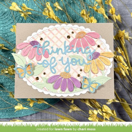 Lawn Fawn Basket Weave Stencils (LF4054)