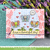 Lawn Fawn I Like Big Butterflies Clear Stamps (LF4024)