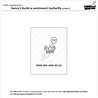 Lawn Fawn Henry's Build-A-Sentiment Butterfly Clear Stamps (LF4027)