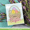 Lawn Fawn Easter Eggs Stamp 'N Stencil (LF4028)