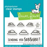 Lawn Fawn All The Garden Hats Clear Stamps (LF4034)