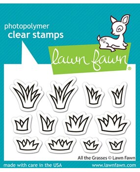 Lawn Fawn All The Grasses Clear Stamps (LF4037)