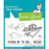 Lawn Fawn Have A Mice Flight Clear Stamps (LF4040)
